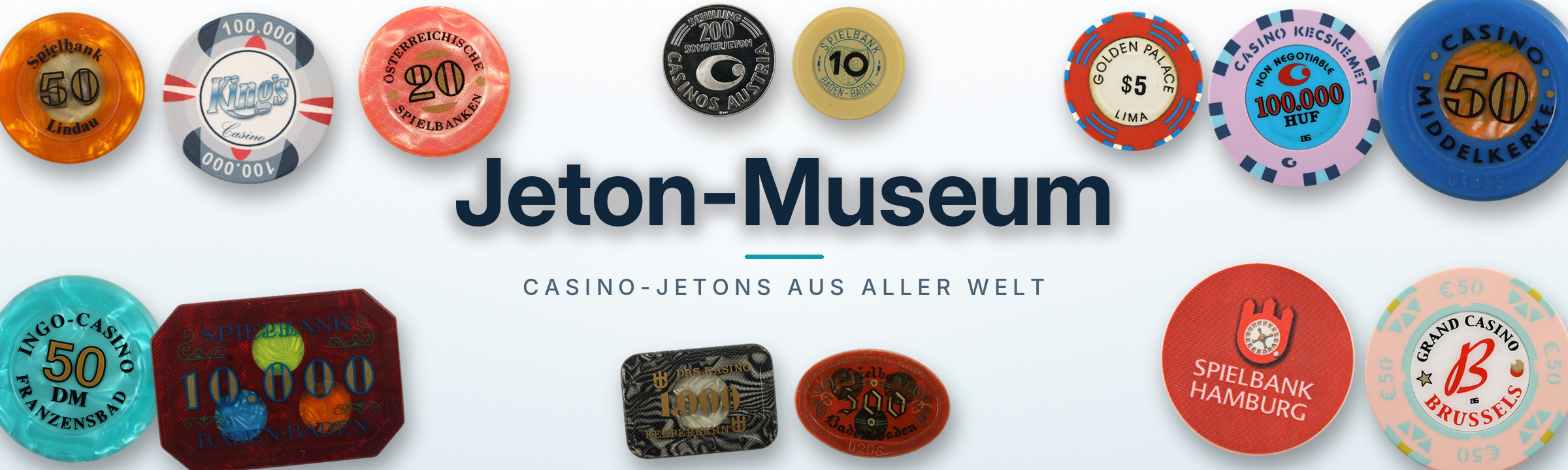 Jeton-Museum – Casino-Jetons aus aller Welt